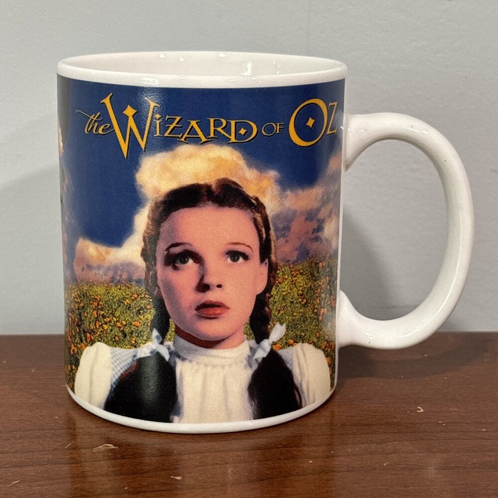 Wizard of Oz Coffee Mug Judy Garland Warner Bros Studio store Vintage 1997 - Picture 1 of 6